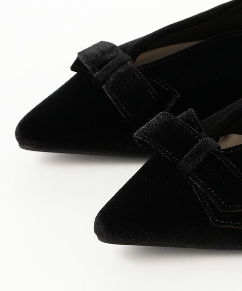 BEAMS HEART（ビームスハート）の「ベロア リボン パンプス（パンプス・レディース・ブラック/グレー・MEDIUM/SMALL/LARGE）」の13枚目の写真