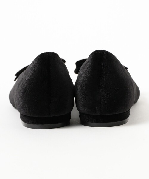 BEAMS HEART（ビームスハート）の「ベロア リボン パンプス（パンプス・レディース・ブラック/グレー・MEDIUM/SMALL/LARGE）」の6枚目の写真