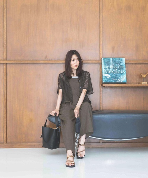 GLOBAL WORK（グローバルワーク）の「らくっションメタルサンダル/494071（サンダル・レディース・ブラウン/ブラック/シルバー/アイボリー・LARGE/MEDIUM）」の9枚目の写真