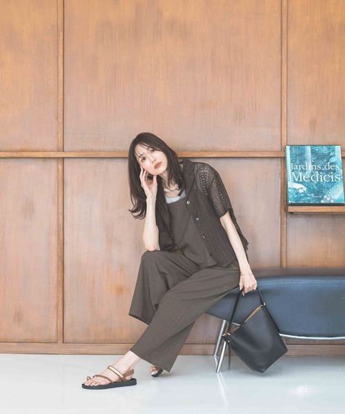 GLOBAL WORK（グローバルワーク）の「らくっションメタルサンダル/494071（サンダル・レディース・ブラウン/ブラック/シルバー/アイボリー・LARGE/MEDIUM）」の11枚目の写真