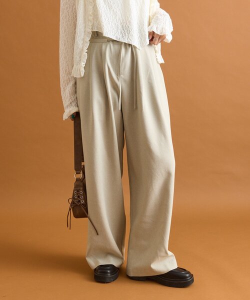 セール】ドロストダブルベルトパンツ（その他パンツ）｜mystic