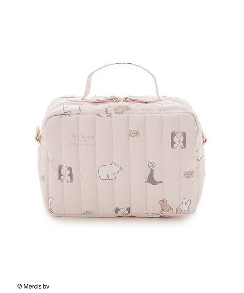 gelato pique（ジェラートピケ）の「【Dick Bruna】【KIDS】キルティング総柄ショルダーバッグ（ショルダーバッグ・キッズ・グレー/ピンク・F）」の5枚目の写真