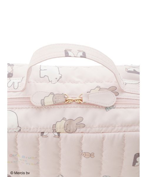 gelato pique（ジェラートピケ）の「【Dick Bruna】【KIDS】キルティング総柄ショルダーバッグ（ショルダーバッグ・キッズ・グレー/ピンク・F）」の7枚目の写真