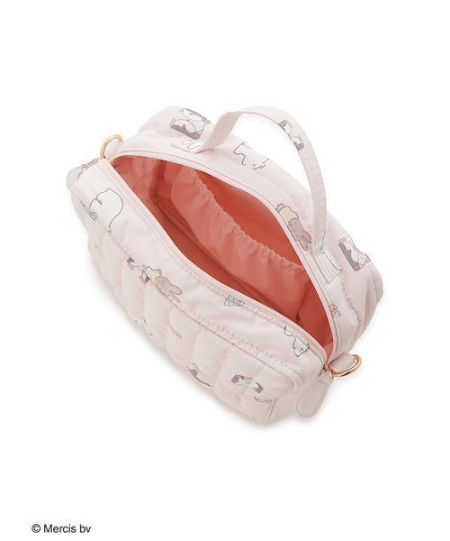 gelato pique（ジェラートピケ）の「【Dick Bruna】【KIDS】キルティング総柄ショルダーバッグ（ショルダーバッグ・キッズ・グレー/ピンク・F）」の8枚目の写真