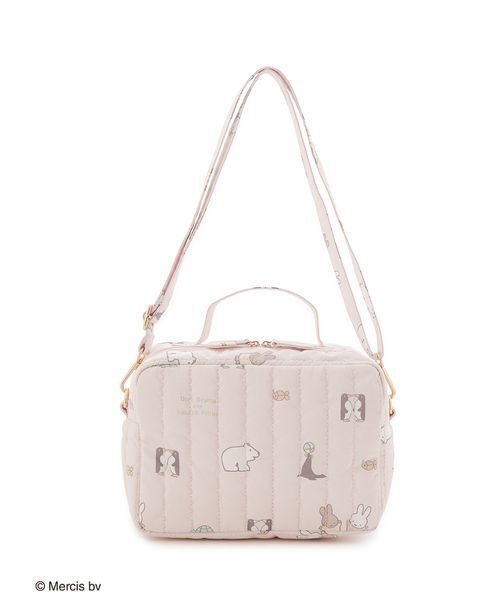 gelato pique（ジェラートピケ）の「【Dick Bruna】【KIDS】キルティング総柄ショルダーバッグ（ショルダーバッグ・キッズ・グレー/ピンク・F）」の11枚目の写真