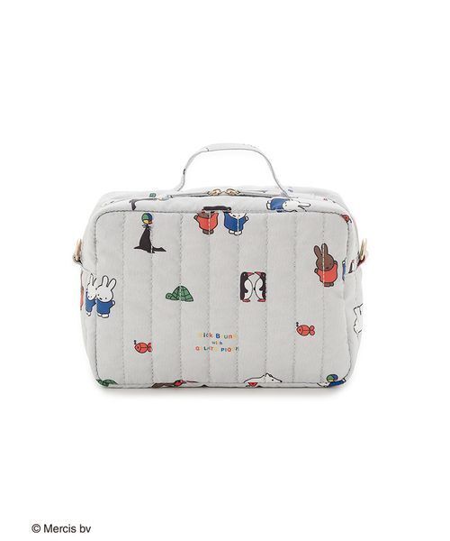 gelato pique（ジェラートピケ）の「【Dick Bruna】【KIDS】キルティング総柄ショルダーバッグ（ショルダーバッグ・キッズ・グレー/ピンク・F）」の13枚目の写真