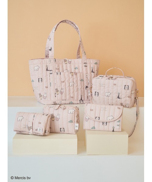 gelato pique（ジェラートピケ）の「【Dick Bruna】【KIDS】キルティング総柄ショルダーバッグ（ショルダーバッグ・キッズ・グレー/ピンク・F）」の19枚目の写真