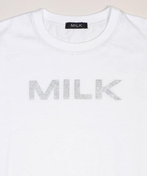 MILK(ミルク)の「AUTUMN ロゴ Tシャツ(Tシャツ/カットソー・レディース・A/B・FREE)」の5枚目の写真