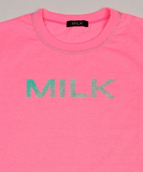 MILK(ミルク)の「AUTUMN ロゴ Tシャツ(Tシャツ/カットソー・レディース・A/B・FREE)」の9枚目の写真