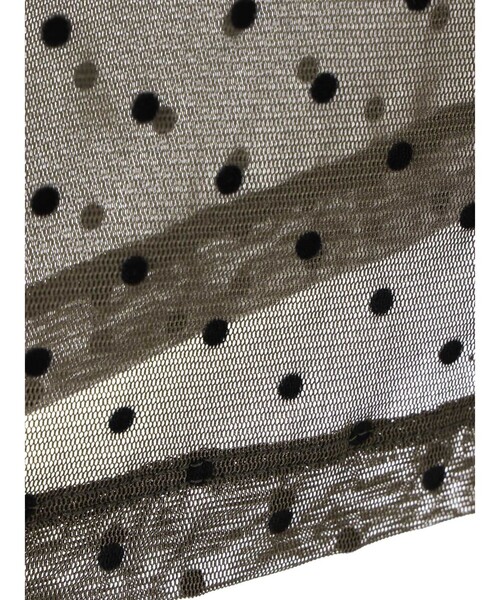 mizuiroind（ミズイロインド）の「mizuiro ind メッシュドットクルーネックプルオーバー（Tシャツ/カットソー・レディース・ブラック/ブラウン/ネイビー・FREE）」の19枚目の写真