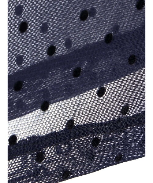 mizuiroind（ミズイロインド）の「mizuiro ind メッシュドットクルーネックプルオーバー（Tシャツ/カットソー・レディース・ブラック/ブラウン/ネイビー・FREE）」の18枚目の写真