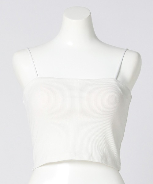 bijorie（ビジュリィ）の「【bijorie】ベストボディブラ リブベアトップ／NEW BASIC 25SS（インナーウェア/肌着・レディース・オフホワイト/ブラック/ネイビー・MEDIUM/LARGE/LG）」の5枚目の写真