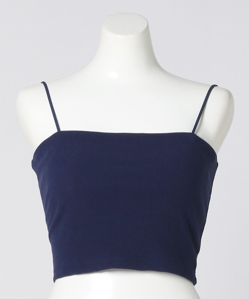 bijorie（ビジュリィ）の「【bijorie】ベストボディブラ リブベアトップ／NEW BASIC 25SS（インナーウェア/肌着・レディース・オフホワイト/ブラック/ネイビー・MEDIUM/LARGE/LG）」の7枚目の写真