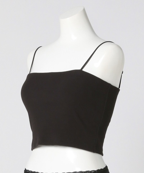 bijorie（ビジュリィ）の「【bijorie】ベストボディブラ リブベアトップ／NEW BASIC 25SS（インナーウェア/肌着・レディース・オフホワイト/ブラック/ネイビー・MEDIUM/LARGE/LG）」の8枚目の写真