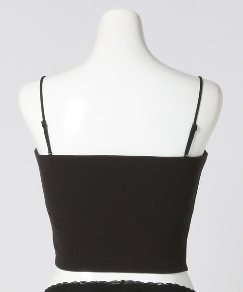 bijorie（ビジュリィ）の「【bijorie】ベストボディブラ リブベアトップ／NEW BASIC 25SS（インナーウェア/肌着・レディース・オフホワイト/ブラック/ネイビー・MEDIUM/LARGE/LG）」の9枚目の写真