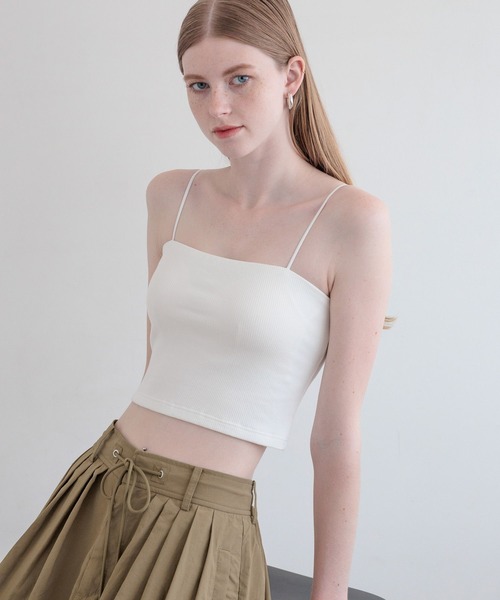 bijorie（ビジュリィ）の「【bijorie】ベストボディブラ リブベアトップ／NEW BASIC 25SS（インナーウェア/肌着・レディース・オフホワイト/ブラック/ネイビー・MEDIUM/LARGE/LG）」の14枚目の写真