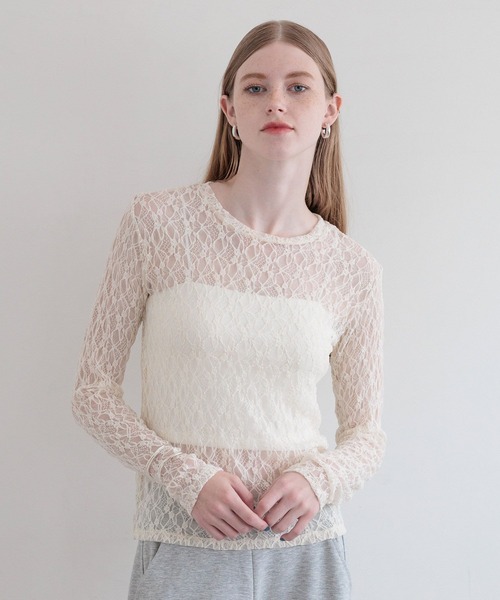 bijorie（ビジュリィ）の「【bijorie】ベストボディブラ リブベアトップ／NEW BASIC 25SS（インナーウェア/肌着・レディース・オフホワイト/ブラック/ネイビー・MEDIUM/LARGE/LG）」の17枚目の写真