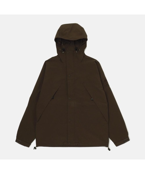 Timberland(ティンバーランド)の「ウィニック アーカイブ ウォータープルーフ シェル ジャケット メンズ(ナイロンジャケット・メンズ・ダークブラウン・LARGE/MEDIUM/SMALL/X-LARGE/XX-LARGE)」の1枚目の写真