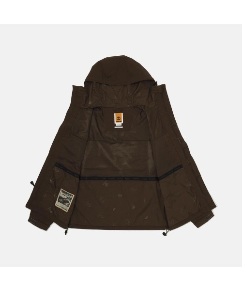 Timberland(ティンバーランド)の「ウィニック アーカイブ ウォータープルーフ シェル ジャケット メンズ(ナイロンジャケット・メンズ・ダークブラウン・LARGE/MEDIUM/SMALL/X-LARGE/XX-LARGE)」の3枚目の写真