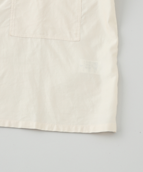 EDIFICE（エディフィス）の「ETS.MATERIAUX(マテリオ) M-35 ARMY プルオーバー（シャツ/ブラウス・メンズ・ホワイト系その他/ブラック・2/3）」の6枚目の写真
