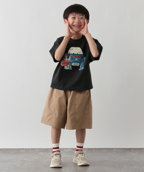 FOUND GOOD(ファウンドグッド)の「B/バミューダパンツ(その他パンツ・キッズ・ネイビー/ブラウン系5/ブルー系5・120cm/130cm/140cm/150cm)」の19枚目の写真