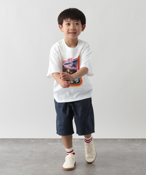 FOUND GOOD(ファウンドグッド)の「B/バミューダパンツ(その他パンツ・キッズ・ネイビー/ブラウン系5/ブルー系5・120cm/130cm/140cm/150cm)」の22枚目の写真