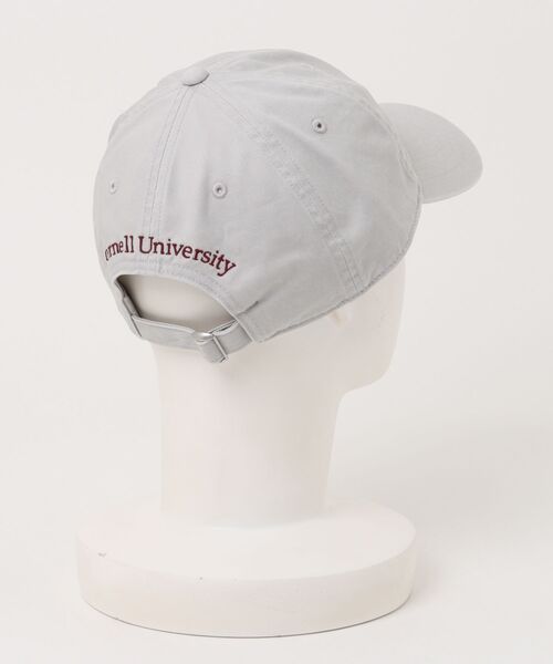 CASTANO（カスターノ）の「CASTANO/カスターノ キャップ CORNELL UNV TWILL WASHED CAP 252135001（キャップ・メンズ・ライトグレー/レッド・FREE）」の3枚目の写真