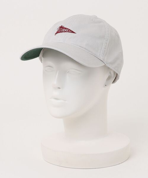 CASTANO（カスターノ）の「CASTANO/カスターノ キャップ CORNELL UNV TWILL WASHED CAP 252135001（キャップ・メンズ・ライトグレー/レッド・FREE）」の18枚目の写真