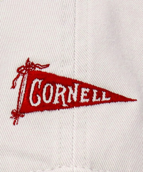 CASTANO（カスターノ）の「CASTANO/カスターノ キャップ CORNELL UNV TWILL WASHED CAP 252135001（キャップ・メンズ・ライトグレー/レッド・FREE）」の16枚目の写真