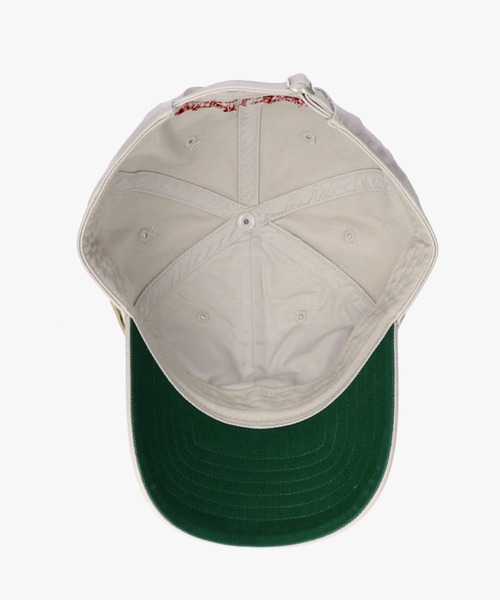 CASTANO（カスターノ）の「CASTANO/カスターノ キャップ CORNELL UNV TWILL WASHED CAP 252135001（キャップ・メンズ・ライトグレー/レッド・FREE）」の14枚目の写真