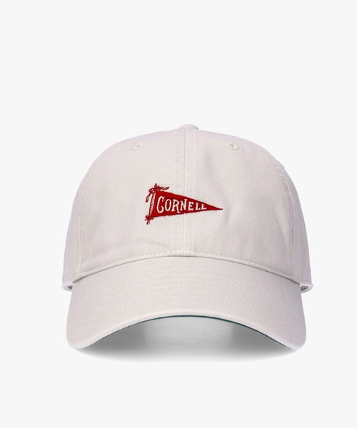 CASTANO（カスターノ）の「CASTANO/カスターノ キャップ CORNELL UNV TWILL WASHED CAP 252135001（キャップ・メンズ・ライトグレー/レッド・FREE）」の10枚目の写真