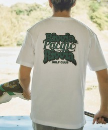 Pacific GOLF CULB トップス MOCK-NECK BIG TEE HALF SLEEVE GOLF & HAMBURGER（Tシャツ