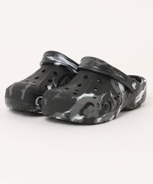 crocs（クロックス）の「《crocs》ﾊﾞﾔ ﾏｰﾌﾞﾙ ｸﾛｯｸﾞ（サンダル・メンズ）」