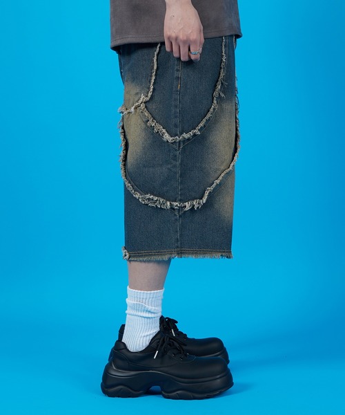improves(インプローブス)の「バイアス&トライバル 5ポケット ショーツ(その他パンツ・メンズ・ブラック/ネイビー系/ネイビー/ブラック系・MEDIUM/LARGE)」の14枚目の写真
