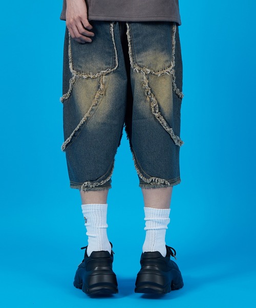 improves(インプローブス)の「バイアス&トライバル 5ポケット ショーツ(その他パンツ・メンズ・ブラック/ネイビー系/ネイビー/ブラック系・MEDIUM/LARGE)」の15枚目の写真