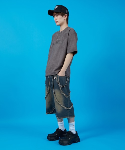 improves(インプローブス)の「バイアス&トライバル 5ポケット ショーツ(その他パンツ・メンズ・ブラック/ネイビー系/ネイビー/ブラック系・MEDIUM/LARGE)」の16枚目の写真