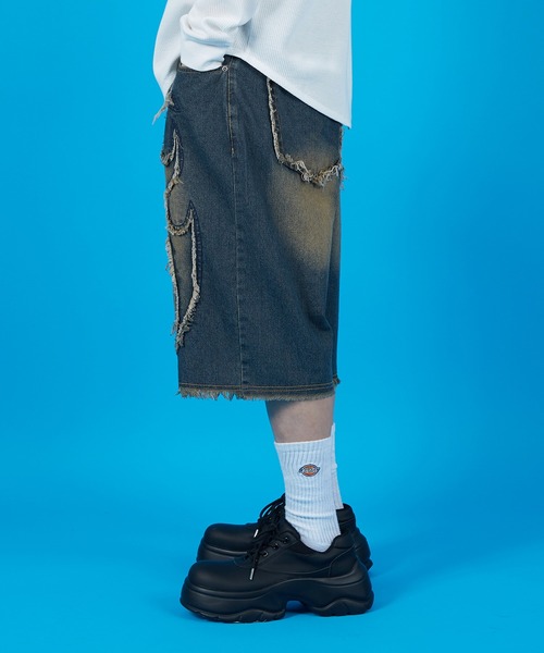improves(インプローブス)の「バイアス&トライバル 5ポケット ショーツ(その他パンツ・メンズ・ブラック/ネイビー系/ネイビー/ブラック系・MEDIUM/LARGE)」の18枚目の写真