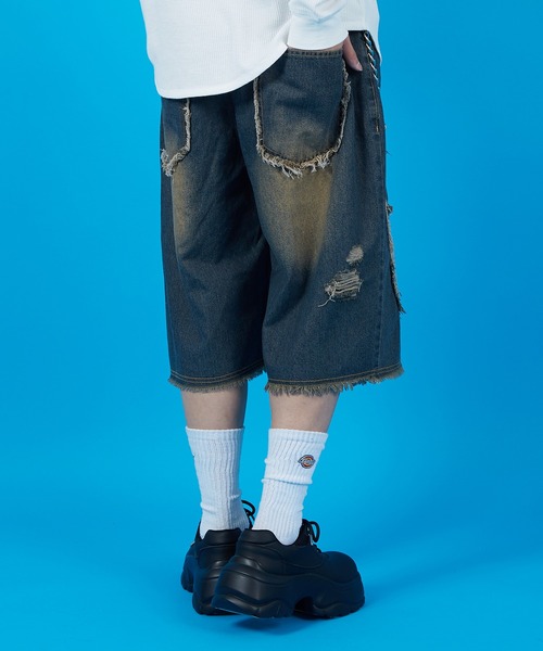 improves(インプローブス)の「バイアス&トライバル 5ポケット ショーツ(その他パンツ・メンズ・ブラック/ネイビー系/ネイビー/ブラック系・MEDIUM/LARGE)」の19枚目の写真