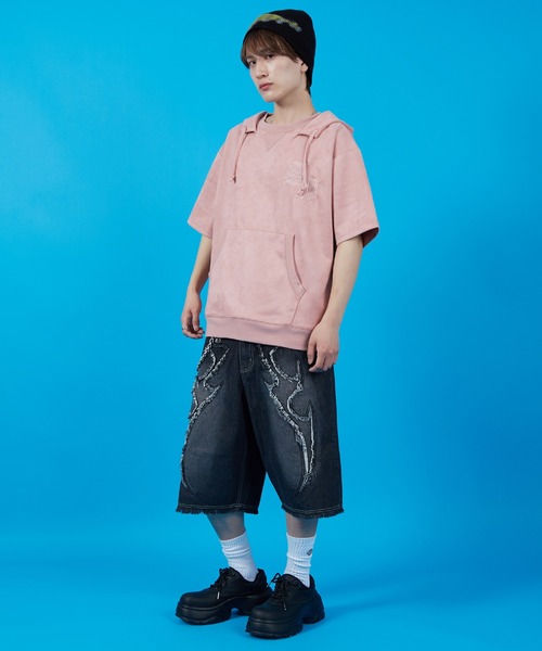 improves(インプローブス)の「バイアス&トライバル 5ポケット ショーツ(その他パンツ・メンズ・ブラック/ネイビー系/ネイビー/ブラック系・MEDIUM/LARGE)」の12枚目の写真