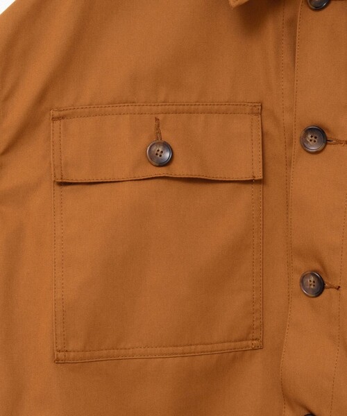 Rie Miller（リエミラー）の「ウォッシャブルワークジャケット（ブルゾン・レディース・ブラック/キャメル・38）」の22枚目の写真
