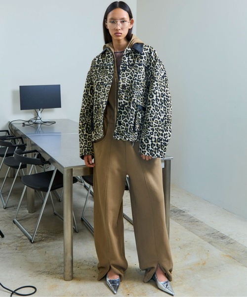 Maison special オールインワン Lace Up Sweat Hood All-in-one/レースアップスウェットフード