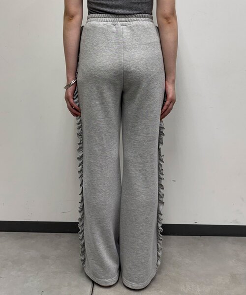 CIAOPANIC(チャオパニック)の「サイドフリルダメージスウェットパンツ(その他パンツ・レディース・ライトグレー/チャコールグレー/ネイビー/グレー・1/0)」の16枚目の写真