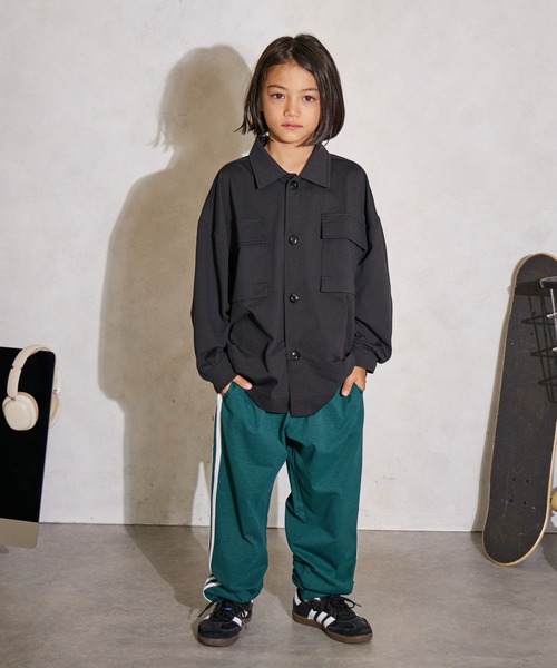 PAIRMANON STREET（ペアマノンストリート）の「マルチファンクション 吸水速乾 ジョガー テーパード パンツ【PAIRMANON STREET】（その他パンツ・キッズ・ブラック系その他/ベージュ/グリーン系その他/ネイビー/オフホワイト/チャコールグレー/ホワイト系その他/グリーン/グレー系その他/ブラック/カーキ・100/110/120/130/140/150/160）」の18枚目の写真