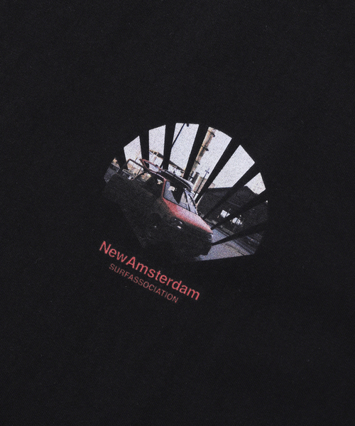 ジャーナルスタンダード レリューム（JOURNAL STANDARD relume）/NEW AMSTERDAM SURF ASSOCIATION ROAD TRIP TEE CAR 2 NEW AMSTERDAM SURF ASSOCIATION ROAD TRIP TEE CAR 2501174001（T