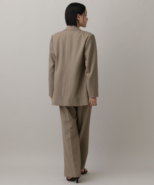 A part by（アパートバイ）の「【セットアップ対応】Ｗライクストレートパンツ（スラックス・レディース・ブラウン系その他/ネイビー/グレー系その他4・MEDIUM/SMALL）」の10枚目の写真