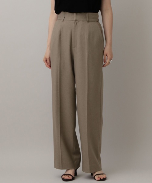 A part by（アパートバイ）の「【セットアップ対応】Ｗライクストレートパンツ（スラックス・レディース・ブラウン系その他/ネイビー/グレー系その他4・MEDIUM/SMALL）」の11枚目の写真