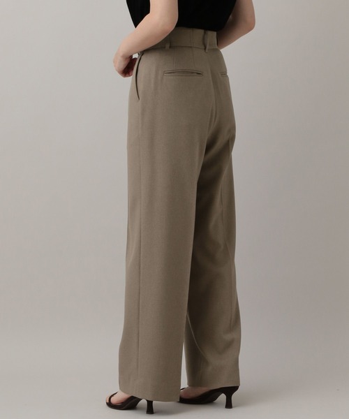 A part by（アパートバイ）の「【セットアップ対応】Ｗライクストレートパンツ（スラックス・レディース・ブラウン系その他/ネイビー/グレー系その他4・MEDIUM/SMALL）」の13枚目の写真