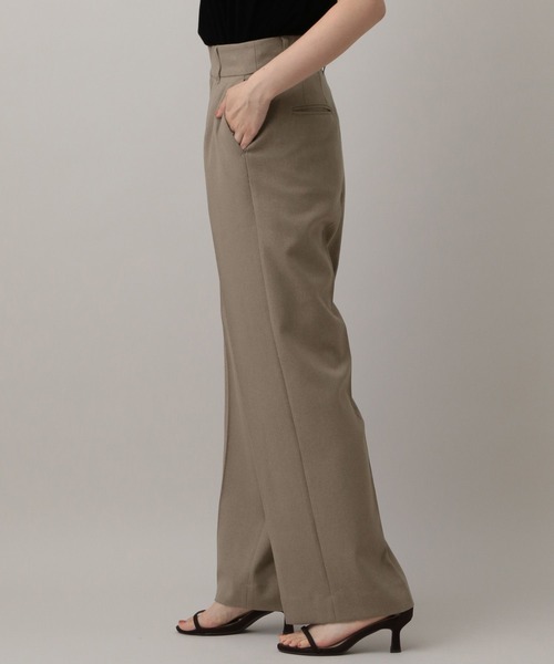 A part by（アパートバイ）の「【セットアップ対応】Ｗライクストレートパンツ（スラックス・レディース・ブラウン系その他/ネイビー/グレー系その他4・MEDIUM/SMALL）」の14枚目の写真