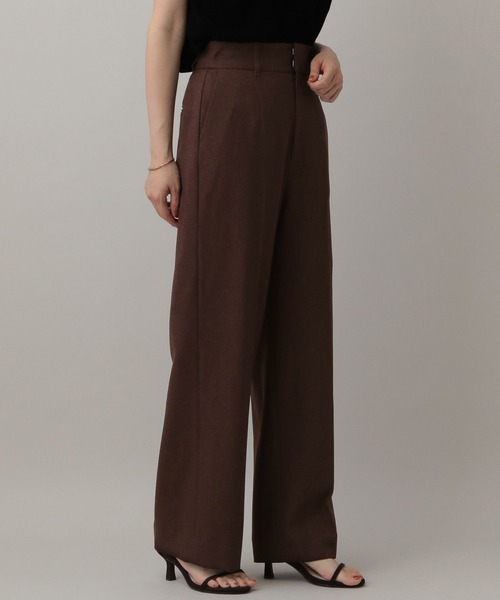 セール】【セットアップ対応】Wライクストレートパンツ（スラックス