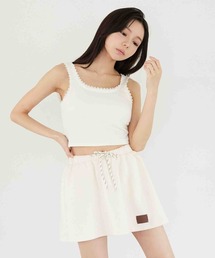 Luan（ルアン）の「【Luan】【FLIGHT COLLECTION】LACE TANK TOP/レースタンクトップ（タンクトップ）」